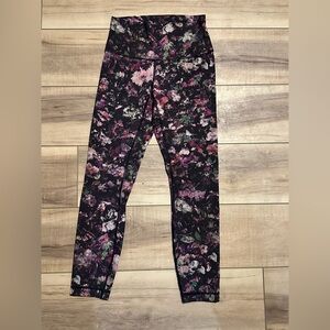 Lululemon Athletica Black and purple Leggings